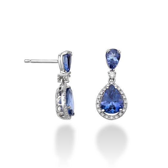 Boucles d'oreilles Golay Femme TANZANITE in Or blanc Tanzanite 3.13 Ct OCLC209DTZ68 TAN - OCLC209DTZ68 TAN